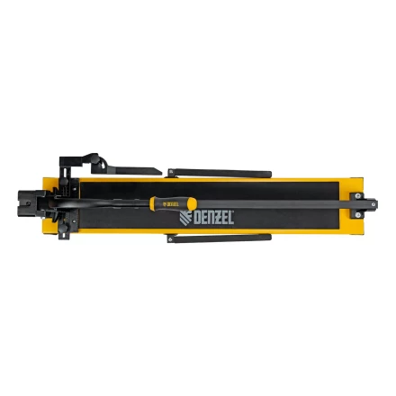 Плиткорез рельсовый Denzel 800х16мм, каретка на подш., стальная станина, усил. рукоятка-пенал 877016 купить в Нижневартовске