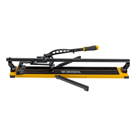 Плиткорез рельсовый Denzel 800х16мм, каретка на подш., стальная станина, усил. рукоятка-пенал 877016 купить в Нижневартовске