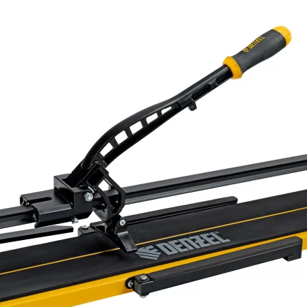 Плиткорез рельсовый Denzel 800х16мм, каретка на подш., стальная станина, усил. рукоятка-пенал 877016 купить в Нижневартовске