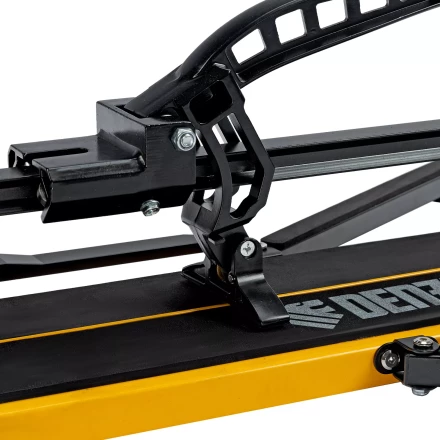 Плиткорез рельсовый Denzel 800х16мм, каретка на подш., стальная станина, усил. рукоятка-пенал 877016 купить в Нижневартовске