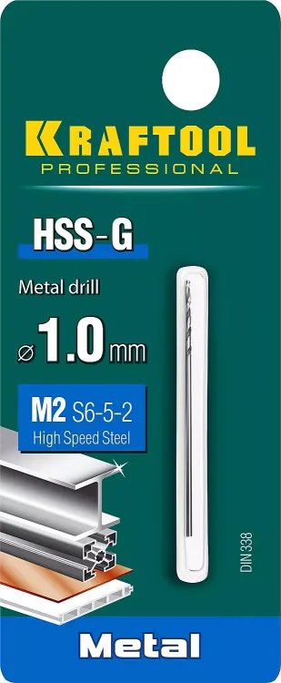 Сверла по металлу HSS-G Оберон 29651-1 купить в Нижневартовске