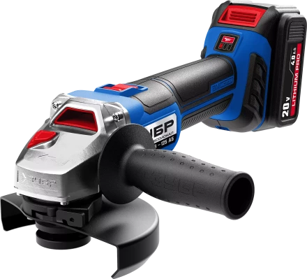 Машина углошлифовальная аккумуляторная BL-motor 2 АКБ AB-125-42 серия ПРОФЕССИОНАЛ купить в Нижневартовске