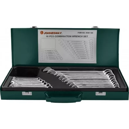 Набор ключей комбинированных 6-24мм 16предметов Jonnesway W26116S 47403 купить в Нижневартовске