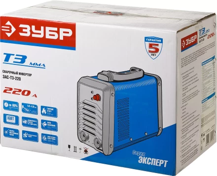Сварочный инвертор ММА ЗАС-Т3-220 серия ПРОФЕССИОНАЛ купить в Нижневартовске