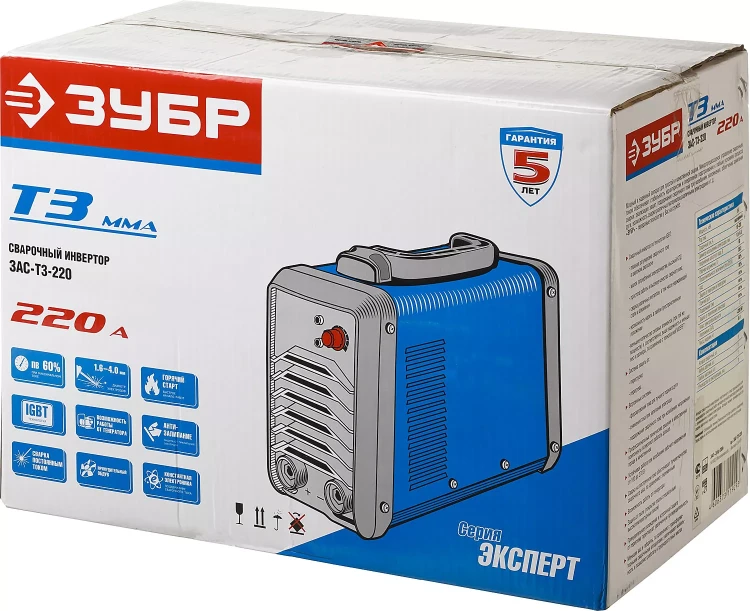 Сварочный инвертор ММА ЗАС-Т3-220 серия ПРОФЕССИОНАЛ купить в Нижневартовске
