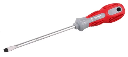 Отвертка ЗУБР "ЭКСПЕРТ" Cr-V, SL 6,5х100мм 25251-06-100 купить в Нижневартовске