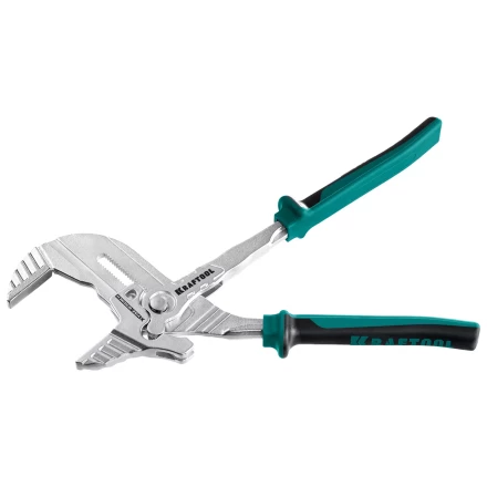 Клещи переставные-гаечный ключ с двухкомпонентными рукоятками и пластиковыми накладками 22069 купить в Нижневартовске