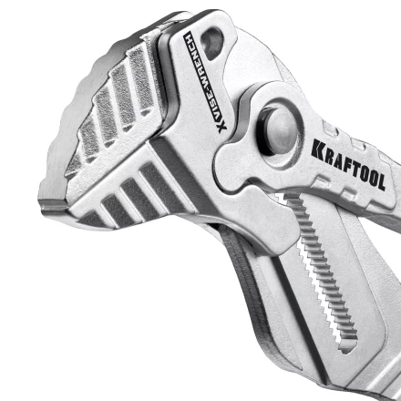 Клещи переставные-гаечный ключ с двухкомпонентными рукоятками и пластиковыми накладками 22069 купить в Нижневартовске