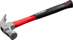 Молоток-гвоздодер STAYER со стеклопластиковой рукояткой серия МАСТЕР