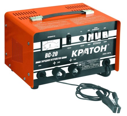 Устройство зарядное для аккумулятора Кратон BC-20 3 06 01 005 купить в Нижневартовске