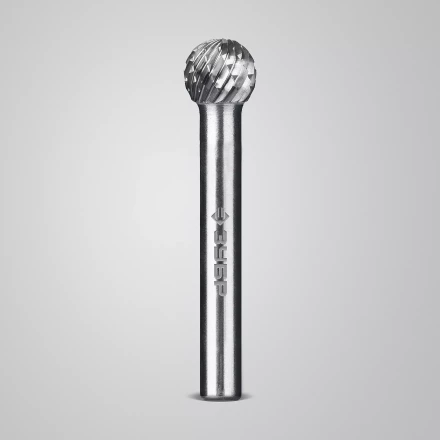 Зубр Твердосплавная борфреза D - сфера, 10 х 9 мм (28803-10-9) купить в Нижневартовске