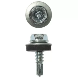 Саморезы ЗУБР "ПРОФЕССИОНАЛ" оцинков., для крепл. кров. матер. к металл. констр., 5.5x19мм, 500шт 4-300315-55-019