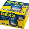 DEXX. Щетка чашечная усиленная для УШМ, жгутированная стальная проволока 0,5мм, 125ммхМ14 35106-125 купить в Нижневартовске