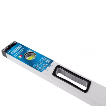 Уровень алюминиевый 800 мм усиленный рукоятки фрезерованный 3 глазка магнитный Gross 34371 купить в Нижневартовске