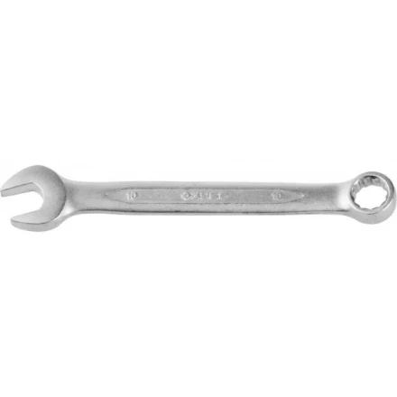 Ключ ЗУБР "ПРОФИ" гаечный комбинированный, Cr-V сталь, хромированный, 10мм 27022-10 купить в Нижневартовске