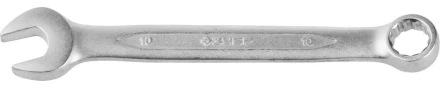 Ключ ЗУБР "ПРОФИ" гаечный комбинированный, Cr-V сталь, хромированный, 10мм 27022-10 купить в Нижневартовске