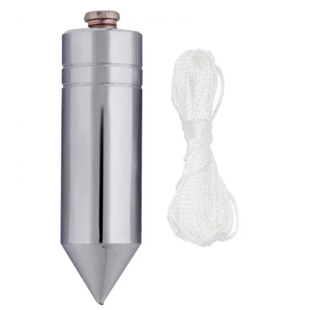 Отвес цилиндрический 300 г шнур 5 м Matrix 84888 купить в Нижневартовске