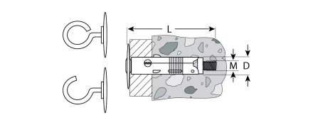 Анкеры облегченные с кольцом пакет серия Без серии купить в Нижневартовске