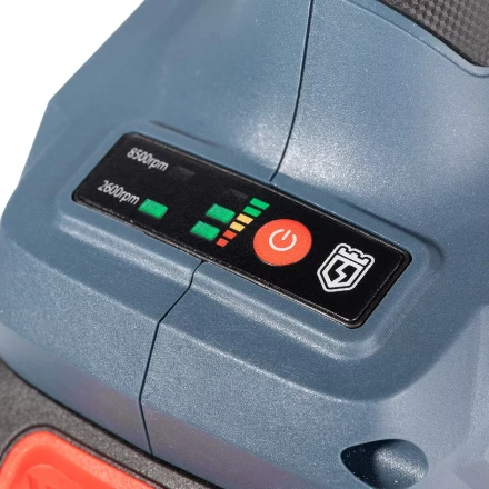 Угловая шлифмашина аккумуляторная бесщеточная КВТ GB-20-125 с оснасткой до 125 мм (102595) купить в Нижневартовске