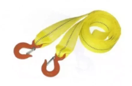 Ремень буксировочный динамический разрывная нагрузка12т РА L= 5.0 м 80 мм в 2 слоя купить в Нижневартовске