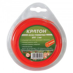 Леска триммерная Кратон Звезда-2мм) 3 19 03 004 купить в Нижневартовске