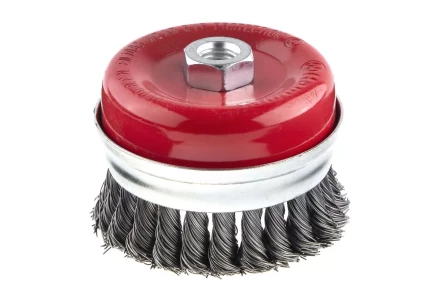 Кордщетка HAMMER чаша 85мм для УШМ витая сталь (207-111) купить в Нижневартовске