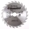 Диск пильный твердосплавный HAMMER Ф210х30мм 24зуб. купить в Нижневартовске