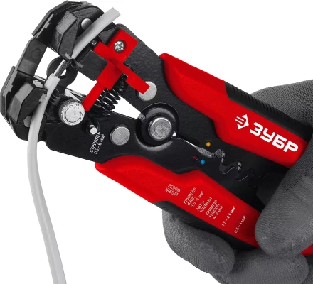 ЗУБР ТМ-1, 0.2 - 6 мм2, автоматический стриппер с винтом микронастройки (22645) купить в Нижневартовске