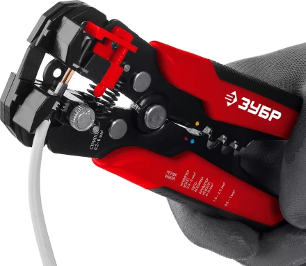 ЗУБР ТМ-1, 0.2 - 6 мм2, автоматический стриппер с винтом микронастройки (22645) купить в Нижневартовске