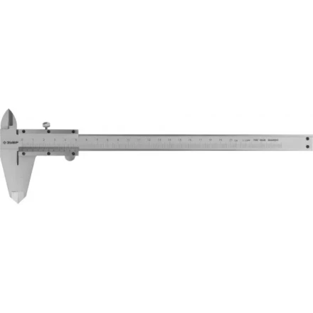 Штангенциркуль ЗУБР "ЭКСПЕРТ", ШЦ-I-200-0,05, нониусный, сборный корпус, закаленная сталь, 200мм, шаг измерения 0,05мм 34511-200 купить в Нижневартовске
