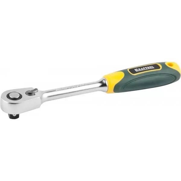 Трещотка для торцовых головок KRAFTOOL "PRO", Сr-V сталь, 60 зубцов, 3/8" 27794-3/8_z02 купить в Нижневартовске