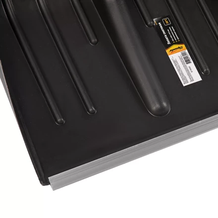 Лопата для уборки снега пластиковая, 405 х 420 х 1415 мм, деревянный черенок, Sparta 61640 купить в Нижневартовске