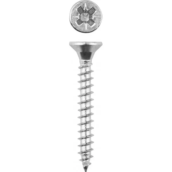 Шурупы ЗУБР "МАСТЕР" по дереву оцинкованные, 5.0x40мм, 200шт 4-300371-50-040 купить в Нижневартовске