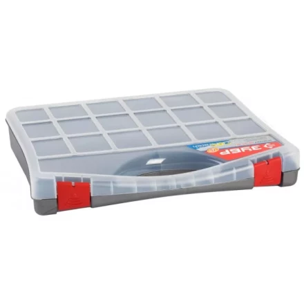 Органайзер ЗУБР "ЭКСПЕРТ" пластмассовый, 15" 38187-15 купить в Нижневартовске