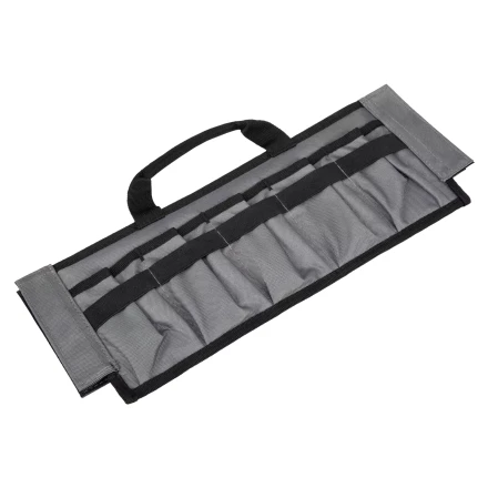 Переноска для инструмента Gross 90274, 400х225х300мм, пластиковое дно, наплечный ремень купить в Нижневартовске