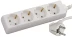 Удлинитель СВЕТОЗАР электрический с заземлением, евро, 4 гнезда, 3м SV-55043-3 купить в Нижневартовске