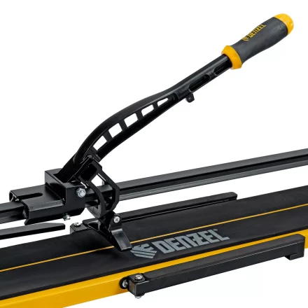 Плиткорез рельсовый Denzel 1000х16мм, каретка на подш., стальная станина, усил. рукоятка-пенал 877018 купить в Нижневартовске