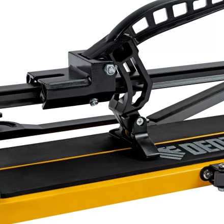 Плиткорез рельсовый Denzel 1000х16мм, каретка на подш., стальная станина, усил. рукоятка-пенал 877018 купить в Нижневартовске