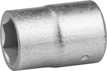 Головка торцовая НИЗ (1/2"), 40Х, шестигранная, оцинкованная, 17мм 2772-17 купить в Нижневартовске