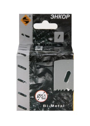 Коронка Bi-Metal Ф51 мм М3 Энкор 24151 купить в Нижневартовске