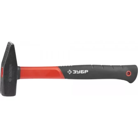 Молоток с фиберглассовой рукояткой, ЗУБР "МАСТЕР" 20020-10, кованый, 1000 г 20020-10 купить в Нижневартовске