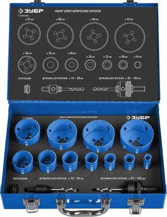 Наборы биметаллических коронок серия ЭКСПЕРТ купить в Нижневартовске