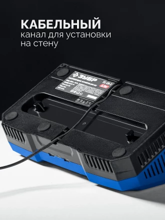ЗУБР Turbo CHARGE, 20 В, 2 порта, 2 х 9 А, зарядное устройство для LMS АКБ, ПРОФЕССИОНАЛ (TC-20-2) купить в Нижневартовске