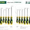 Набор отверток X-Drive, KRAFTOOL 250081-H6, Cr-Mo-V сталь, 6шт 250081-H6 купить в Нижневартовске