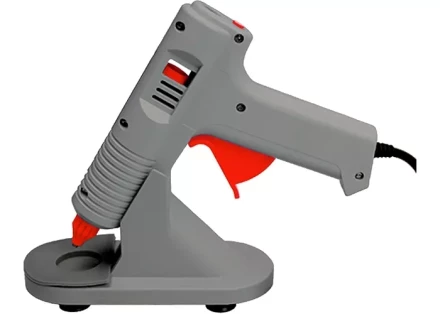 Клеевой пистолет с регулировкой температуры, 100W - 220V, с подставкой  MATRIX 930105 купить в Нижневартовске