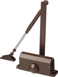 Доводчик дверной ЗУБР &quot;ПРОФЕССИОНАЛ&quot; для дверей массой до 40 кг цвет коричневый 37912-50