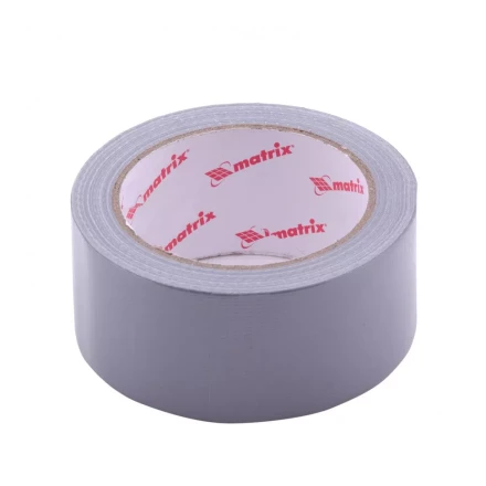Лента армированная влагостойкая 48 мм х 25 м серебристая Matrix 89068 купить в Нижневартовске