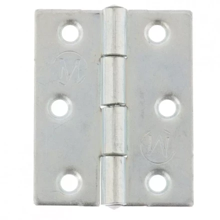 Петля карточная 50 х 40 мм цинк 4 шт Россия 91546 купить в Нижневартовске