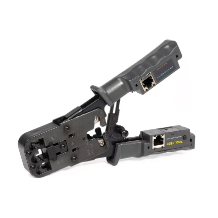 Кримпер многофункциональный КВТ JT-03T с 3 встроенными модулями для обжима RJ-45, RJ-12, RJ-11 (84493) купить в Нижневартовске