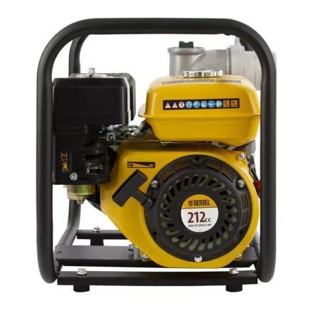 Мотопомпа бензиновая для чистой воды PX-80, 7 л.с, 3", 1000 л/мин, глубина 8 м, напор 30 м Denzel 99202 купить в Нижневартовске
